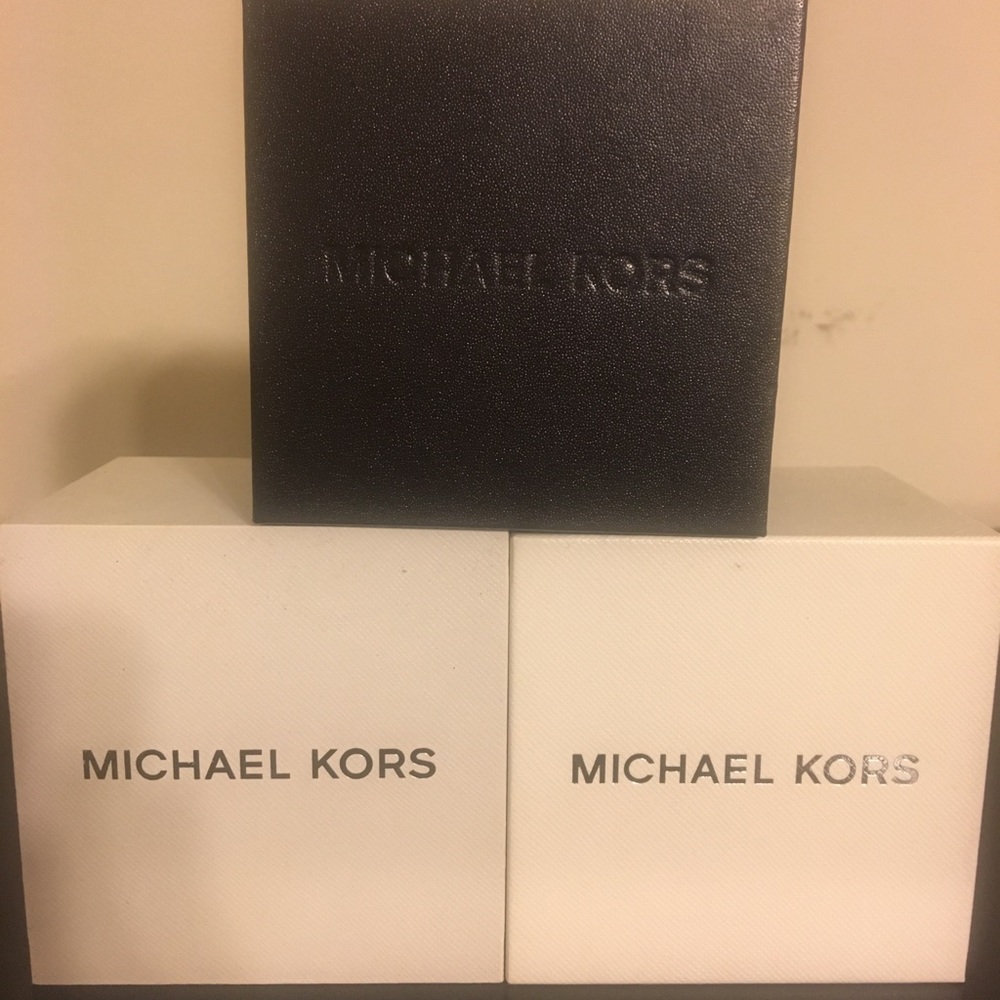Lot of 3 Michael Kors Watch Cases